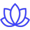 Lotusblüte Icon, Icon Lotusblüte